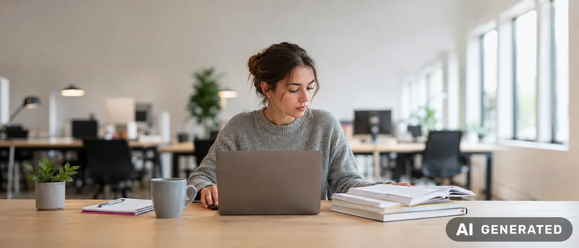 Uni und Job auf einem Tisch